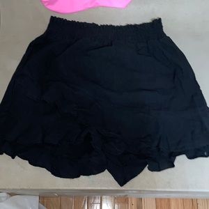 black dress shorts